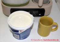 FeeKaa Babyflaschen Sterilisator - Joghurt und Tasse